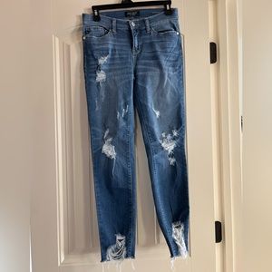 Judy Blue size 5/27 distressed. Worn 1x.